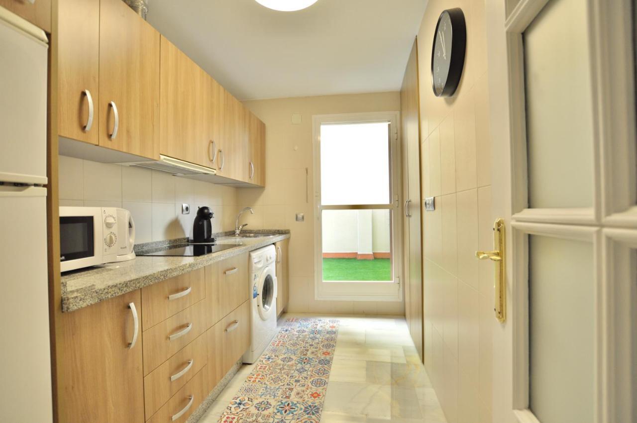 Luminoso Y Coqueto Apartamento Con Jardin Málaga Exteriör bild