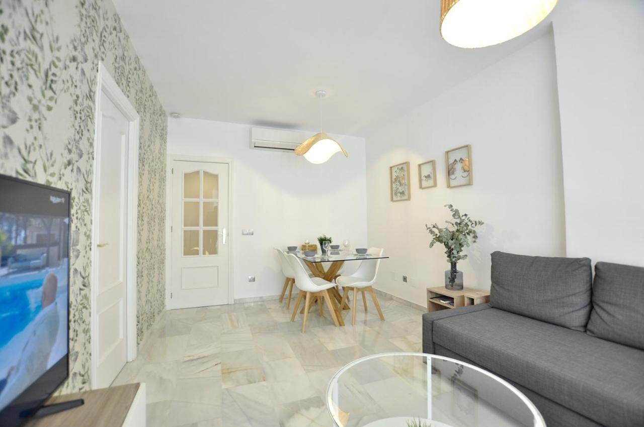 Luminoso Y Coqueto Apartamento Con Jardin Málaga Exteriör bild