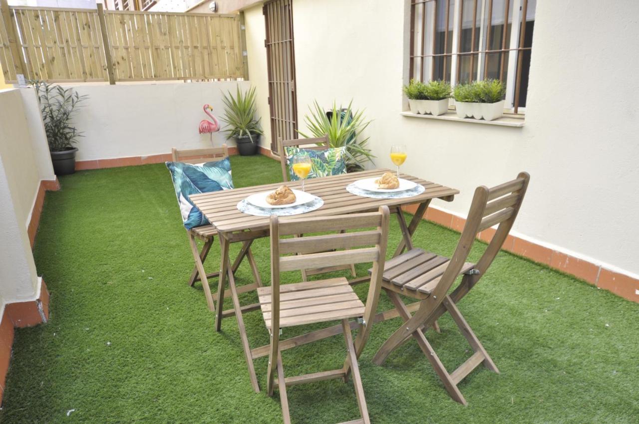 Luminoso Y Coqueto Apartamento Con Jardin Málaga Exteriör bild