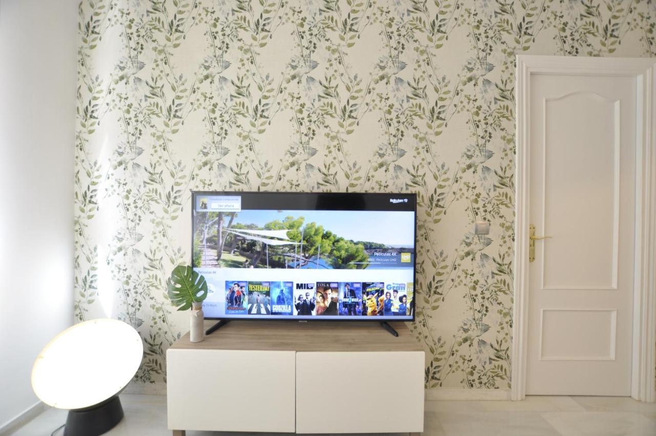 Luminoso Y Coqueto Apartamento Con Jardin Málaga Exteriör bild